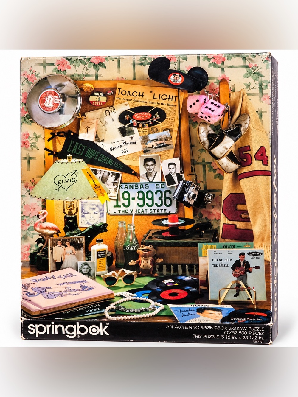 Vintage 1983 Springbok Fan-tabulous Fifties Jigsaw Puzzle 500+ Pieces Complete